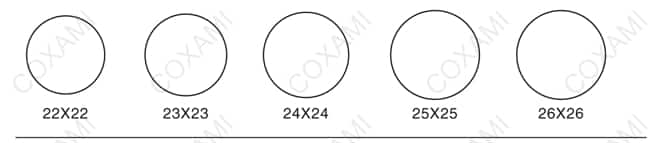 Round stamp mold of Minh Minh Anti-Counterfeit Stamp Printing Factory 2