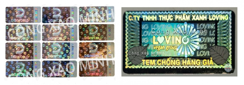 Công Xảo Minh chuyên cung cấp tem chống giả 7 màu chất lượng hàng đầu thị trường.