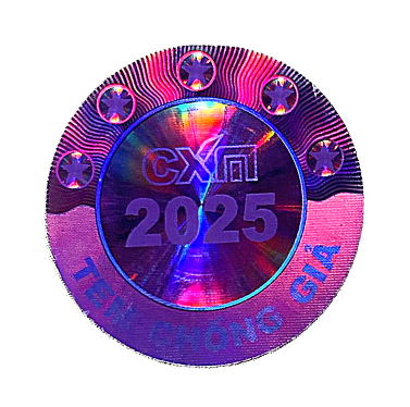 tem chống hàng giả hologram
