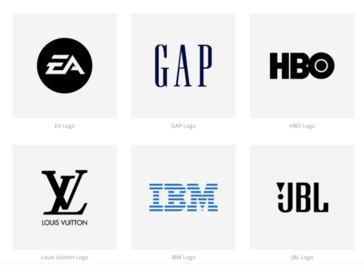 ví dụ về thiết kế logo ký tự